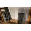 Image 10 : LARGE GROUP OF ASSORTED PACKAGING BOXES, JARS WITH LIDS, TINCTURE BOTTLES, SHELF RACKING, PLASTIC