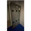 Image 1 : ULINE GREY 6 COMPARTMENT LOCKER SECTION APPROX 36"W X 18"D X 78"H