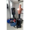 Image 1 : CENTURY FREESTANDING PUNCHING DUMMY, POWERLINE FREESTANDING PUNCHING BAG, KEES TAE KWON DO TRAINING
