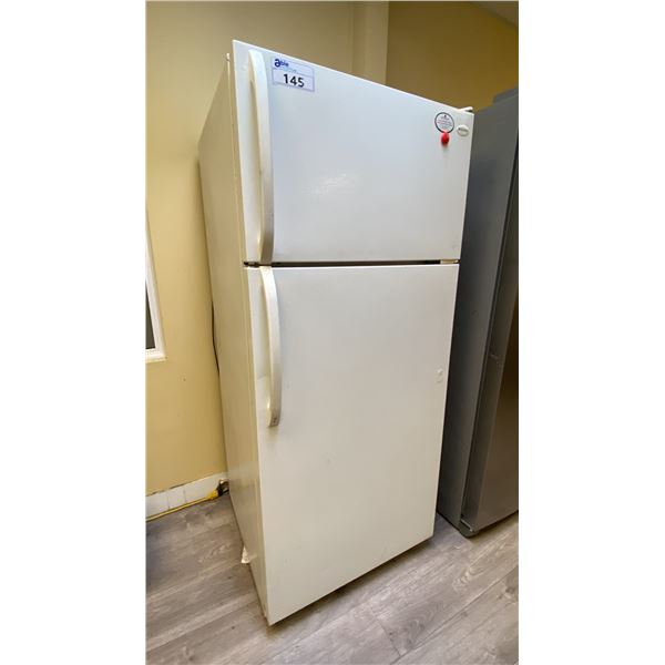 FRIGIDAIRE WHITE TOP FREEZER REFRIGERATOR