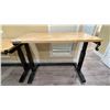 Image 1 : HUSKY ADJUSTABLE HEIGHT WORK TABLE APPROX 46"L X 24"D
