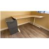 Image 2 : CONTENTS OF ROOM- 2 ADJUSTABLE HEIGHT DESKS, 2 SMALL GREY 2 DRAWER FILING CABINET, SMALL STORAGE