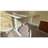 Image 5 : CONTENTS OF ROOM- 2 ADJUSTABLE HEIGHT DESKS, 2 SMALL GREY 2 DRAWER FILING CABINET, SMALL STORAGE