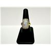 Image 2 : Amazing 11.75 Ct Simulated Color Play Rainbow Opal Ring