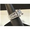 Image 4 : Sparkling White Gold Plate 4.5 Ct Simulated Diamond Ring
