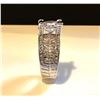 Image 5 : Sparkling White Gold Plate 4.5 Ct Simulated Diamond Ring