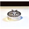 Image 7 : Sparkling White Gold Plate 4.5 Ct Simulated Diamond Ring