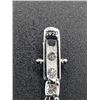Image 6 : Plated Rhodium 7.0ctw White E-F Fire Moissanite Bracelet