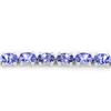 Image 2 : Plated Rhodium 2.29ctw Tanzanite Bracelet