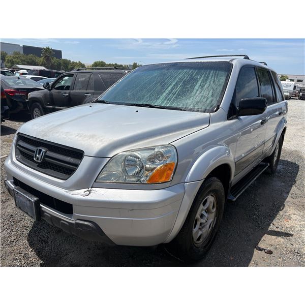 HONDA PILOT 2004 T-DONATION