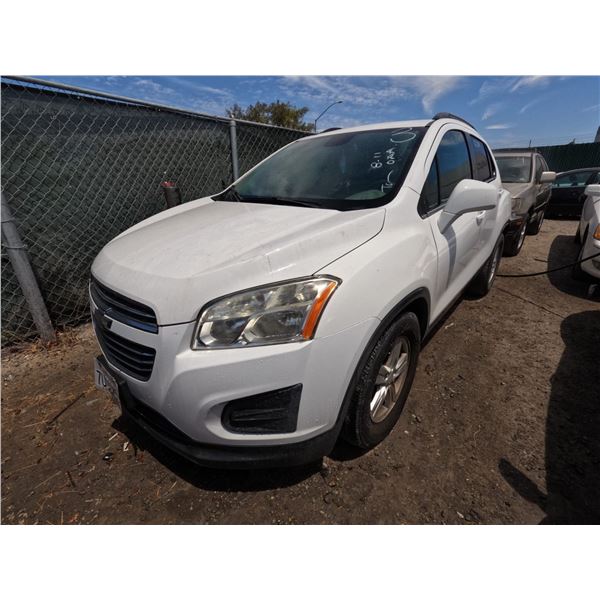 CHEVY TRAX 2015 T-DONATION
