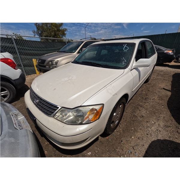 TOYOTA AVALON 2004 T-DONATION