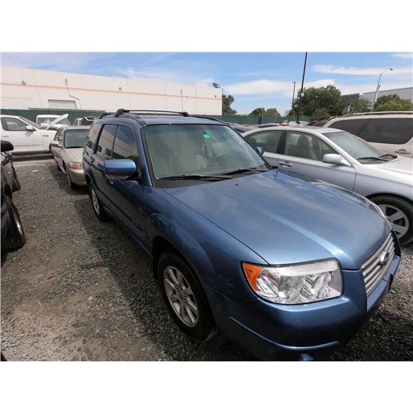 SUBARU FORESTER 2007 O/S T-DONATION