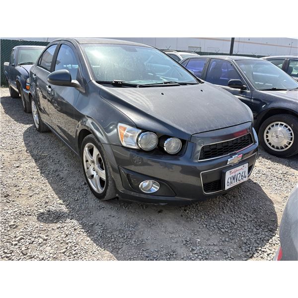 CHEVY SONIC 2012 T