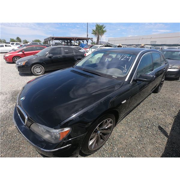 BMW 750LI 2007 T-DONATION