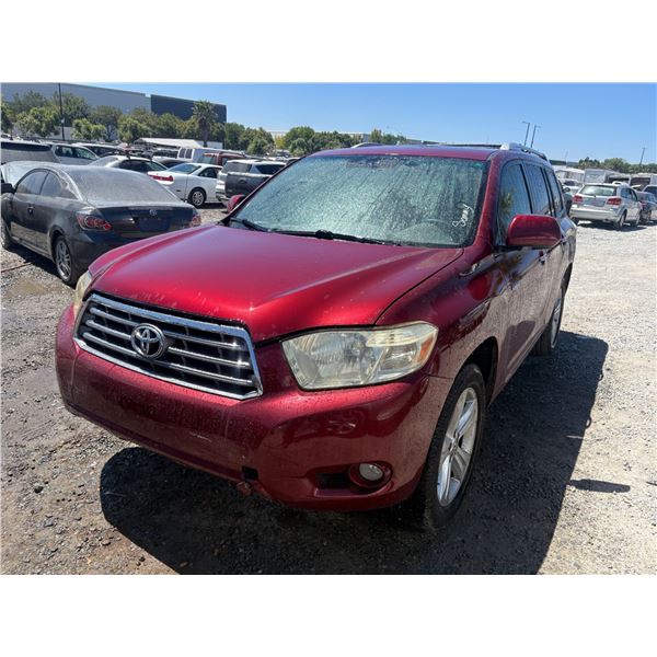 TOYOTA HIGHLANDER 2008 T-DONATION