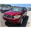 Image 1 : TOYOTA HIGHLANDER 2008 T-DONATION