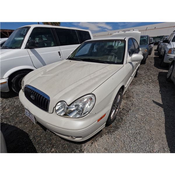HYUNDAI SONATA 2003 SALV T/DONATION