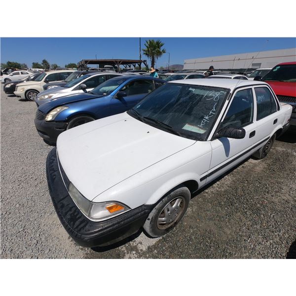 TOYOTA COROLLA 1990 SALV T/DONATION