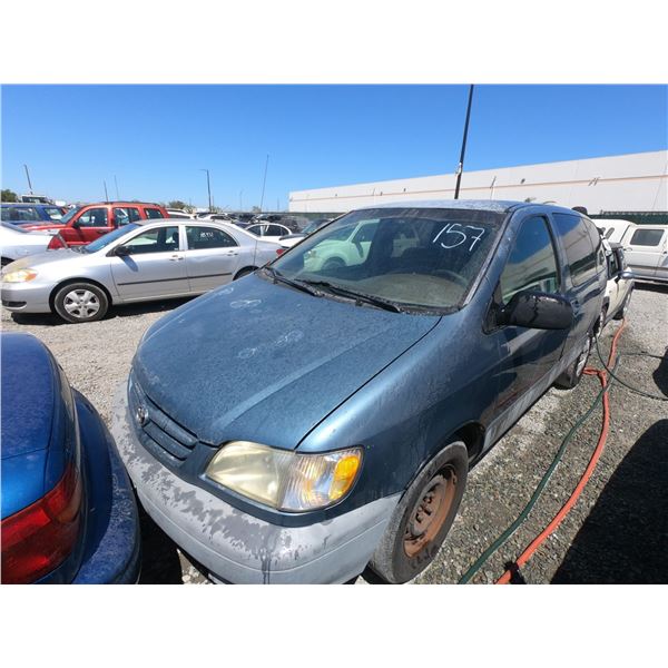 TOYOTA SIENNA 2001 T-DONATION