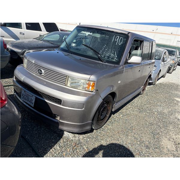 TOYOTA SCION XB 2004 T-DONATION
