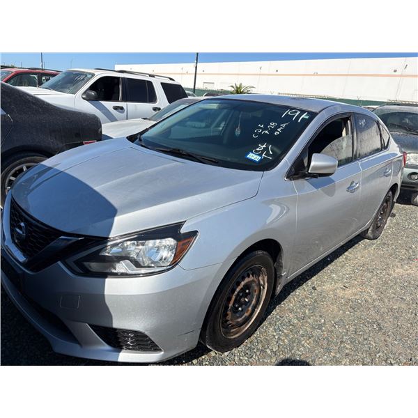 NISSAN SENTRA 2016 ADT/DON/EXPORT