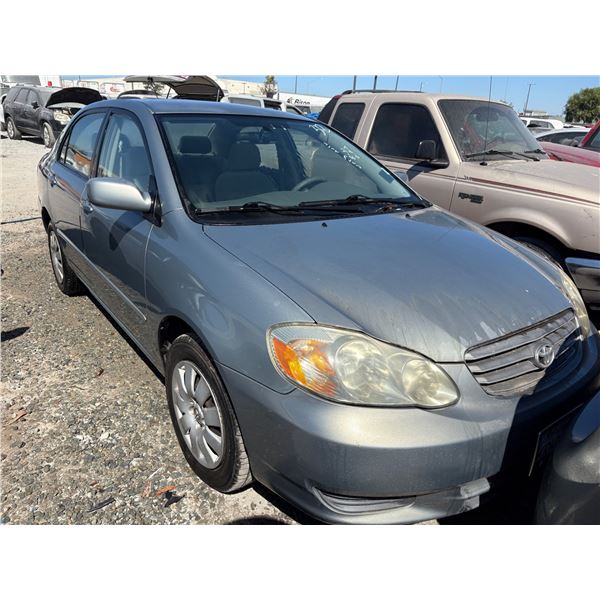 TOYOTA COROLLA 2003 T-DONATION