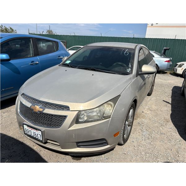 CHEVY CRUZE 2012 T