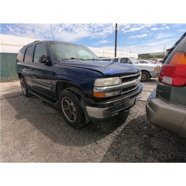 CHEVY TAHOE 2002 T-DONATION