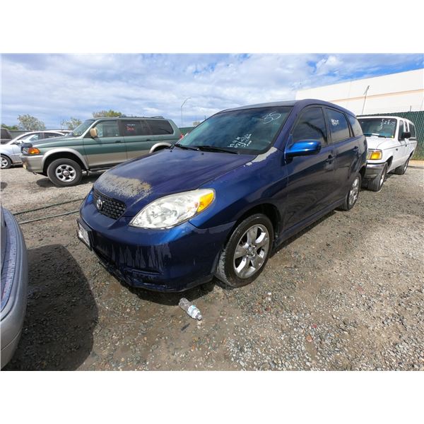 TOYOTA COROLLA MATRIX 2004 T-DONATION
