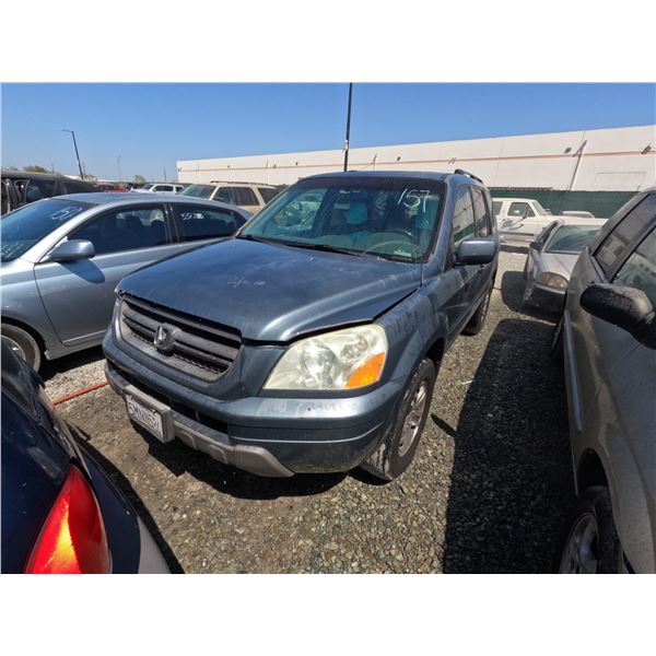HONDA PILOT 2005 T-DONATION