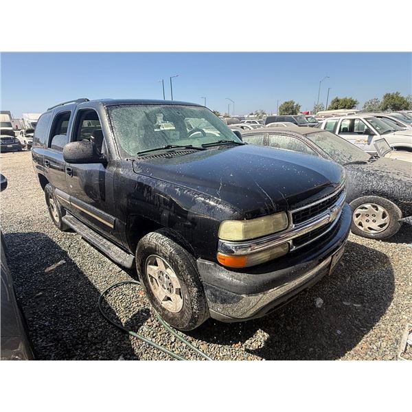 CHEVY TAHOE 2004 SALV T/DONATION
