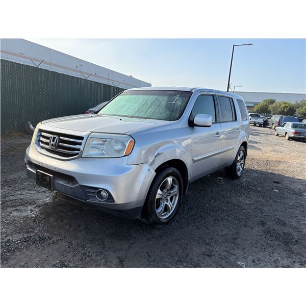 HONDA PILOT 2012 T-DONATION
