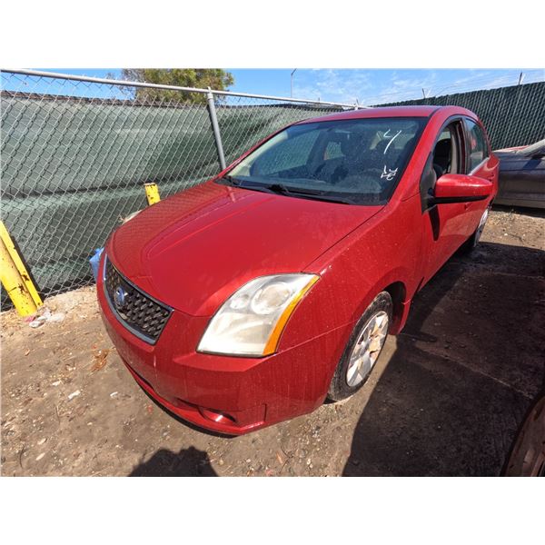 NISSAN SENTRA 2009 SALV T/DONATION