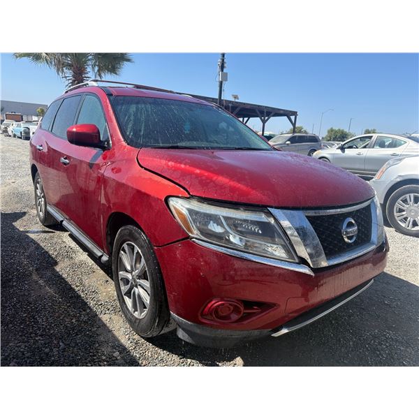 NISSAN PATHFINDER 2015 O/S-T-SALV