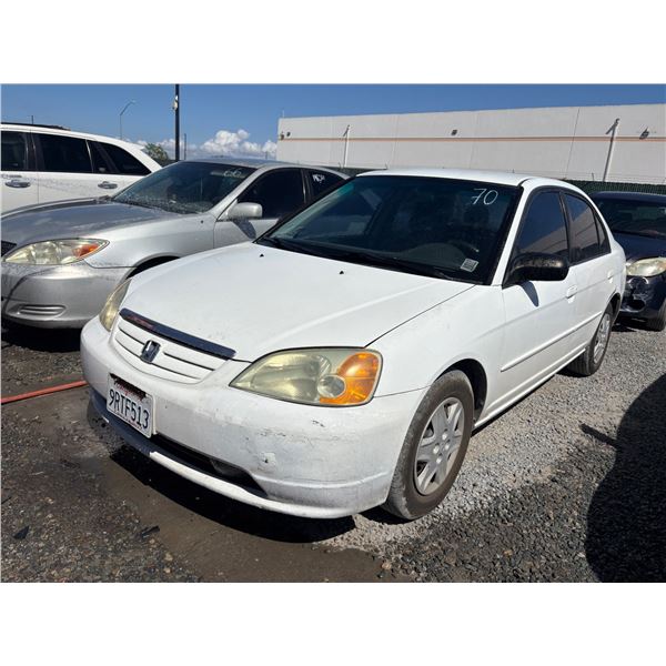 HONDA CIVIC 2003 T