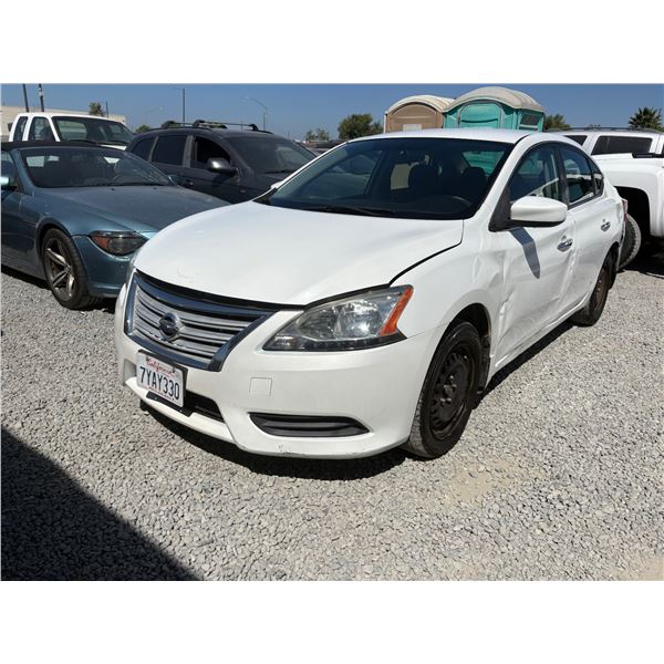 NISSAN SENTRA 2014 SALV/T