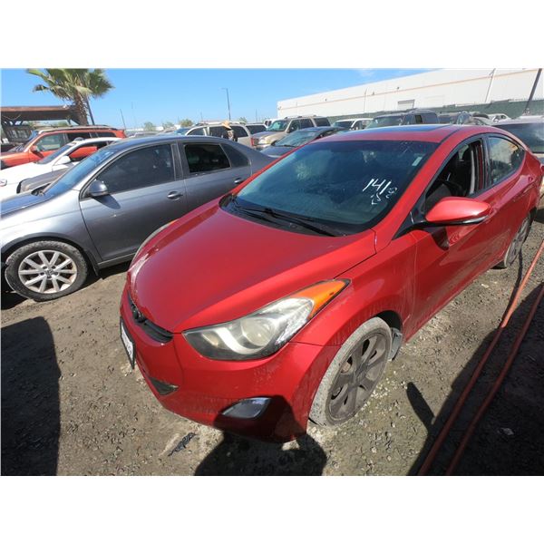 HYUNDAI ELANTRA 2013 T-DONATION