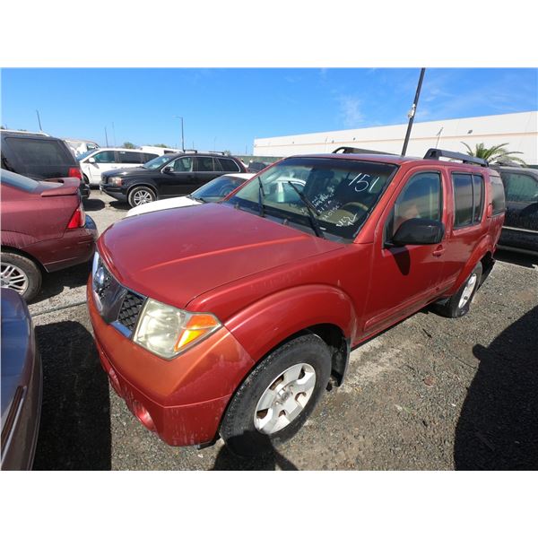 NISSAN PATHFINDER 2005 T-DONATION
