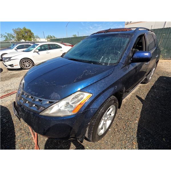NISSAN MURANO 2005 T-DONATION