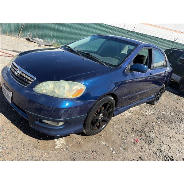 TOYOTA COROLLA 2005 T