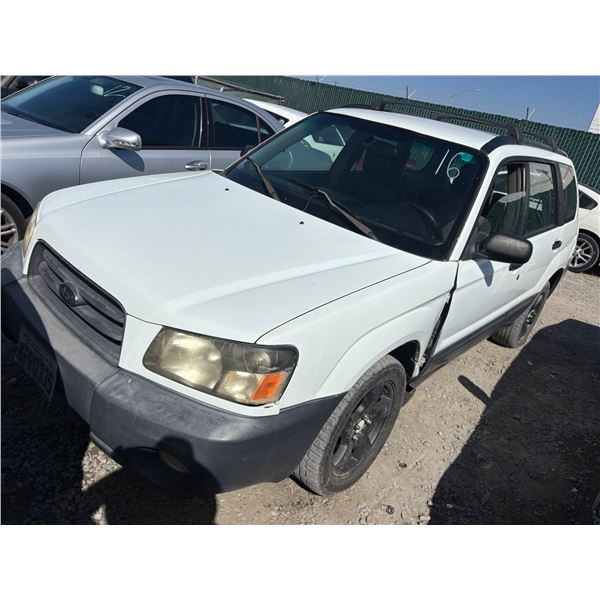 SUBARU FORESTER 2003 ADT-SALV