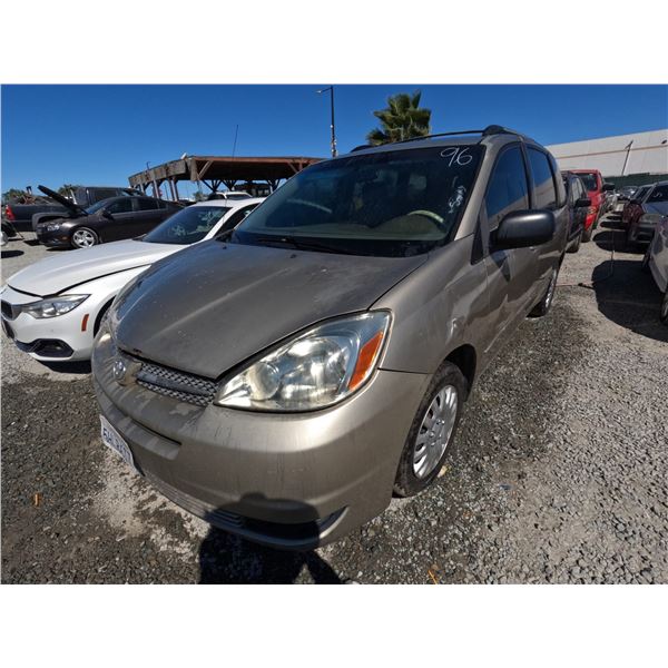 TOYOTA SIENNA 2004 T-DONATION