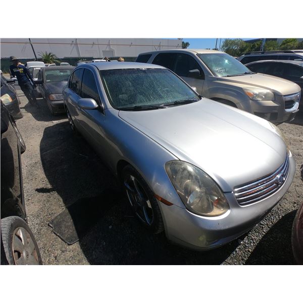 INFINITI G35 2004 ADT-DONATION