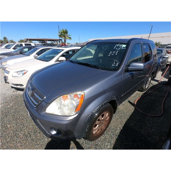 HONDA CRV 2006 SALV T/DONATION