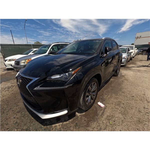 LEXUS NX 2015 ADT-DONATION