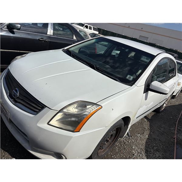 NISSAN SENTRA 2012 SALV/T