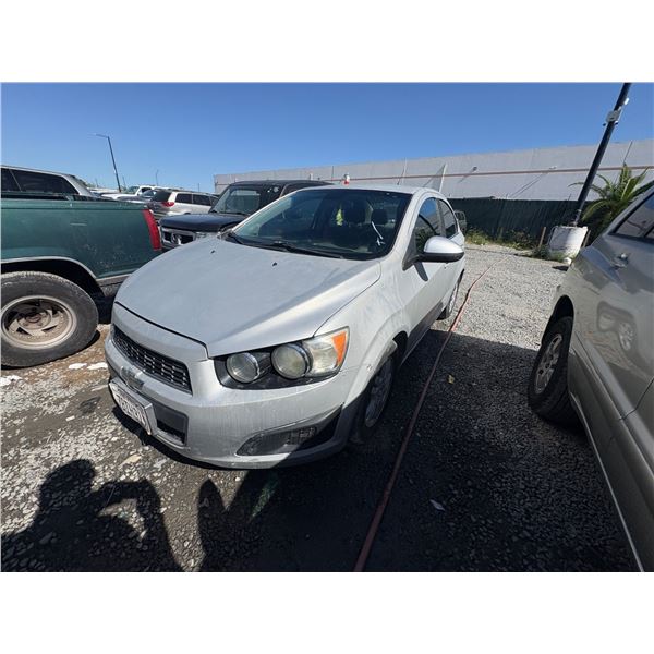 CHEVY SONIC 2013 ADT