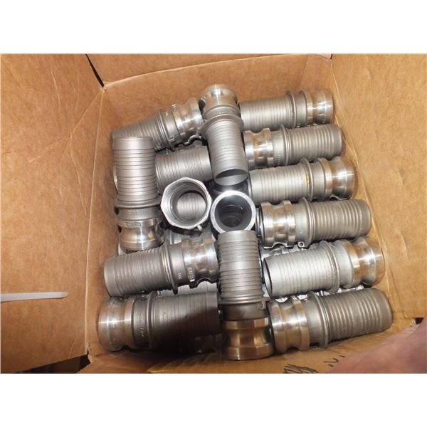 3 Boxes Of Greenline Camlock Adapters