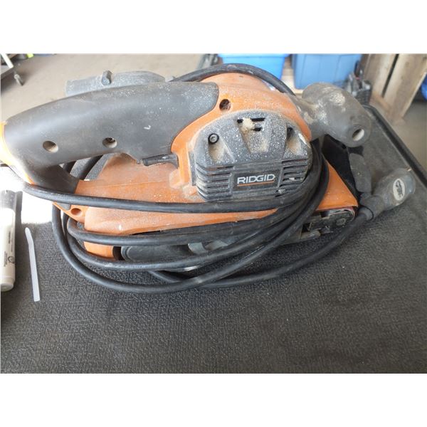 Ridgid Belt Sander & Palm Sander